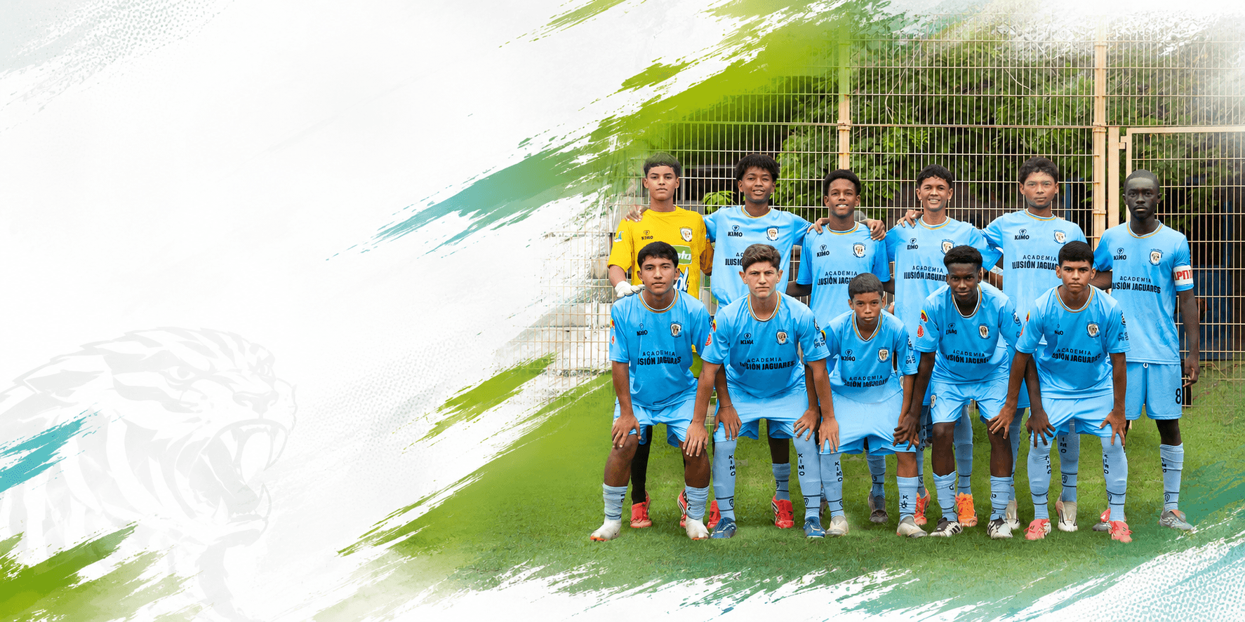 Plantel Sub-15 de las Fuerzas Básicas de Jaguares de Córdoba